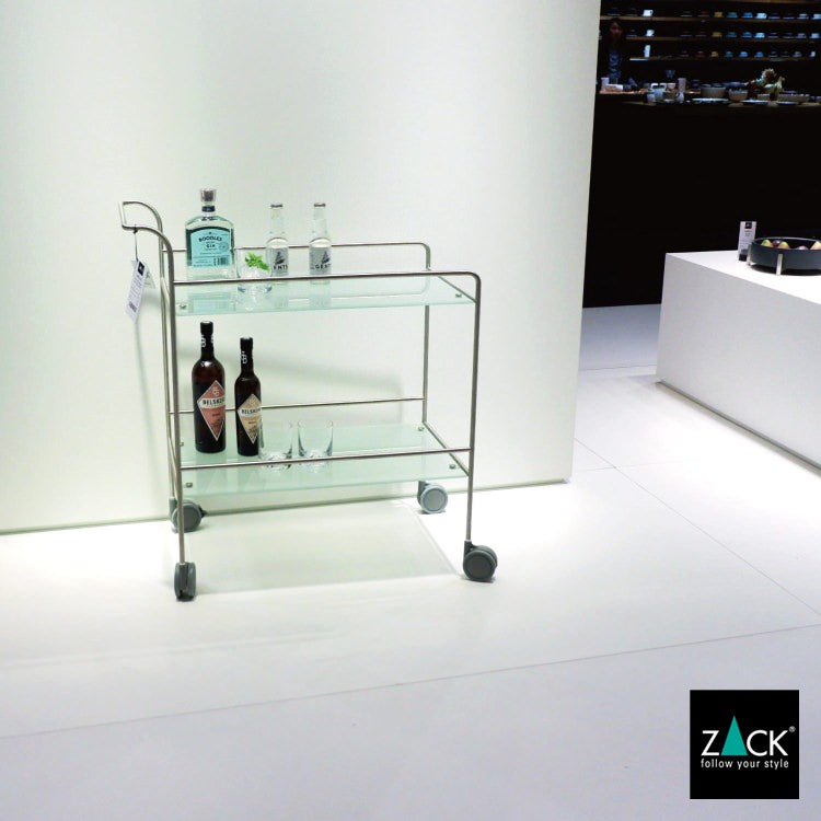 ZACK 50727 MECOR ドイツZACK社製モダンデザインのサービングトローリー HL [お取寄せ]