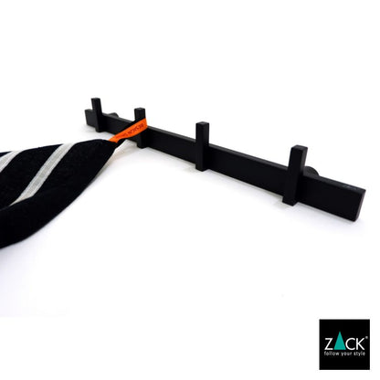 ZACK 50734 CADORE ドイツZACK社製モダンデザインのコートフックレール マットブラック 壁付けタイプ DIY [在庫有り]