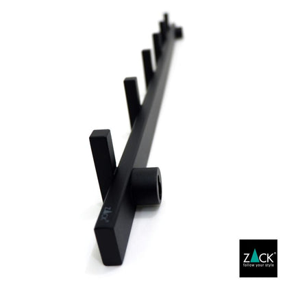 ZACK 50735 CADORE ドイツZACK社製モダンデザインのコートフックレール マットブラック 壁付けタイプ DIY [お取り寄せ]