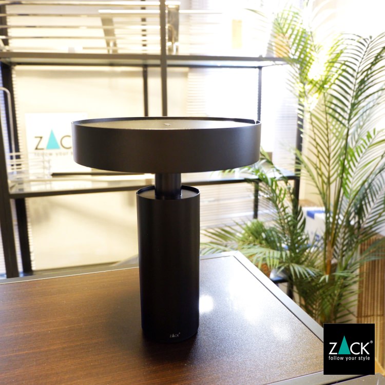 ZACK 60083 YARO ドイツZACK社製モダンデザインのLED テーブルライト マットブラック [在庫有り] H2-766