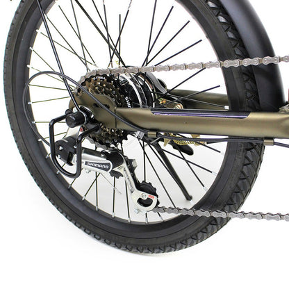 [折畳み自転車] ACTIVEPLUS ノーパンク20インチ折畳み自転車 ブロンズ MG-AP206NBZ 送料無料 (北海道・沖縄・離島別送料)
