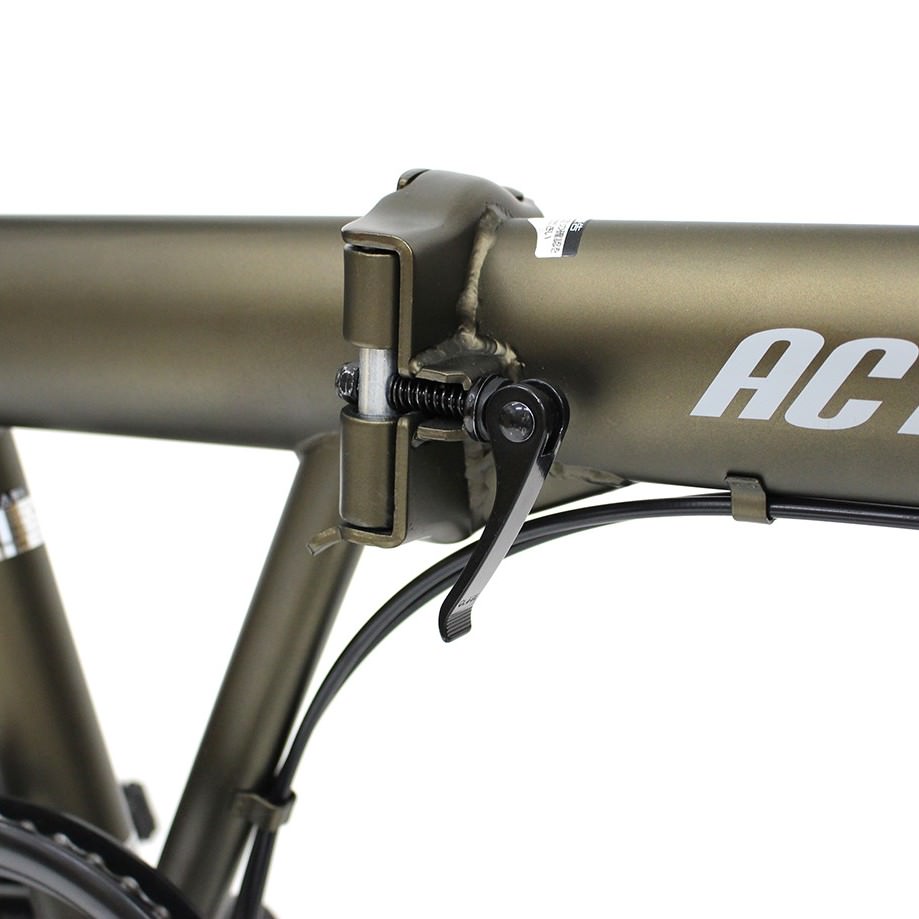 [折畳み自転車] ACTIVEPLUS ノーパンク20インチ折畳み自転車 ブロンズ MG-AP206NBZ 送料無料 (北海道・沖縄・離島別送料)