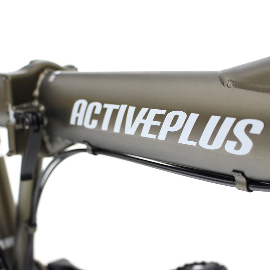 [折畳み自転車] ACTIVEPLUS ノーパンク20インチ折畳み自転車 ブロンズ MG-AP206NBZ 送料無料 (北海道・沖縄・離島別送料)