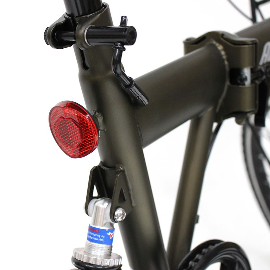 [折畳み自転車] ACTIVEPLUS ノーパンク20インチ折畳み自転車 ブロンズ MG-AP206NBZ 送料無料 (北海道・沖縄・離島別送料)