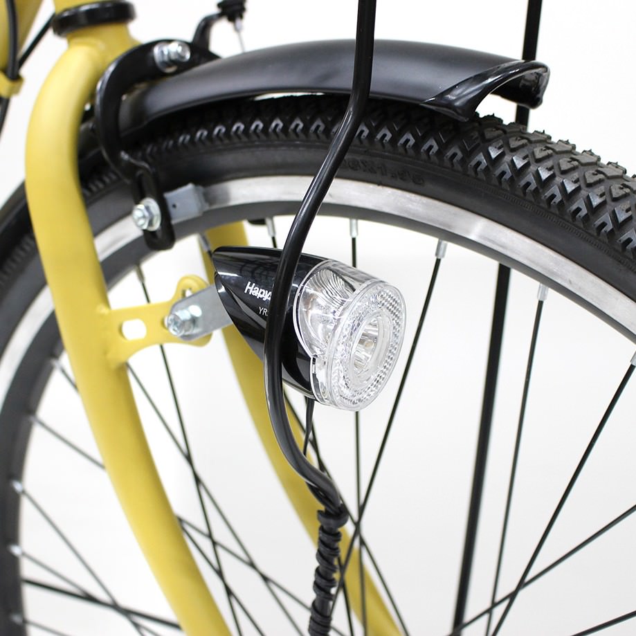 [折畳み自転車] ACTIVEPLUS ノーパンク26インチ折畳み自転車 マットキャメル MG-AP266NCM 送料無料 (北海道・沖縄・離島別送料)