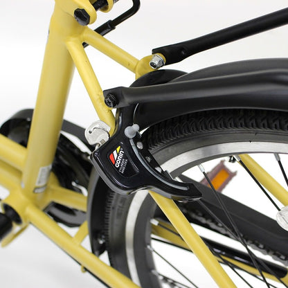 [折畳み自転車] ACTIVEPLUS ノーパンク26インチ折畳み自転車 マットキャメル MG-AP266NCM 送料無料 (北海道・沖縄・離島別送料)