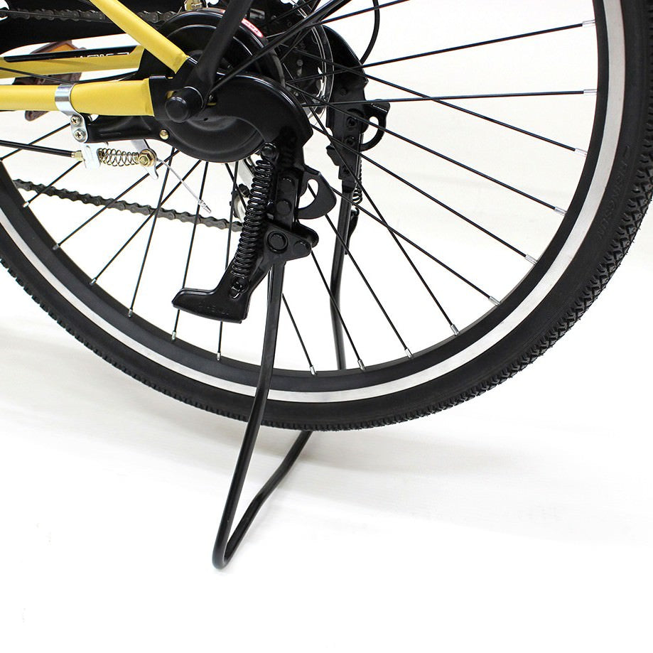 [折畳み自転車] ACTIVEPLUS ノーパンク26インチ折畳み自転車 マットキャメル MG-AP266NCM 送料無料 (北海道・沖縄・離島別送料)